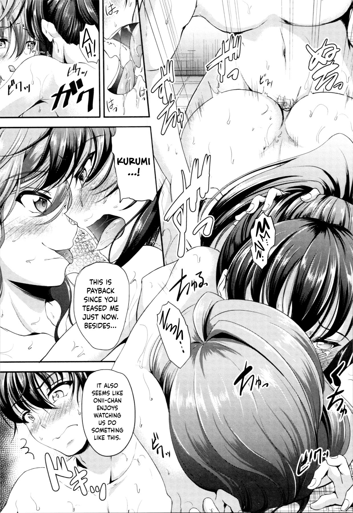 Hentai Manga Comic-Sisters Sandwich-Read-146